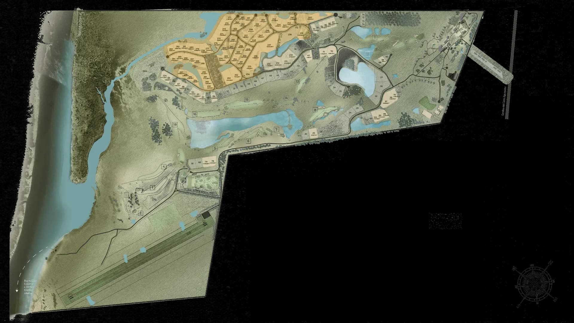 Fasano Las Piedras master plan